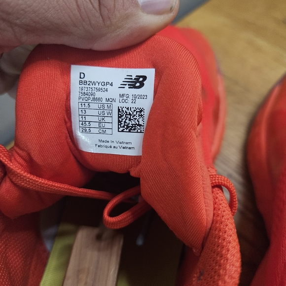 New! Maxey New Balance 2 Wxy 4 gamer tag size 11.5 basketball shoes - Picture 8 of 11